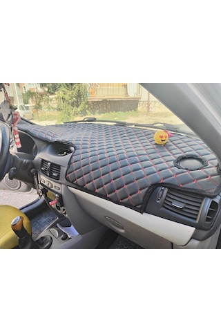 Kapitone Deri Kumaş Renault Symbol 2009-2012 Aırbagli Torpido Koruma Örtüsü 1 Adet