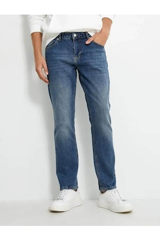 Koton Erkek Jean Pantolon İndigo 4wam40196nd 24ky59000573 Y5907 İndigo