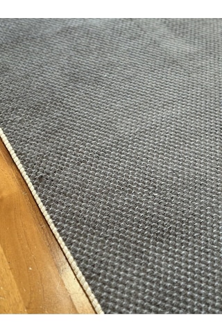 Elvey Home Antrasit Kaymaz Jel Taban Soft Yıkanabilir Özel Ölçü Tozsuz Anticilt Hassasiyetik Antre Koridor Halı Yo Diğer