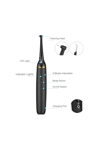 Jialan Elektrikli Tartar Kazıyıcı Diş Temizleme Ölçekleyici Diş