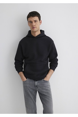 Mavi - Kapüşonlu Siyah Basic Sweatshirt 0s10275-900 Siyah
