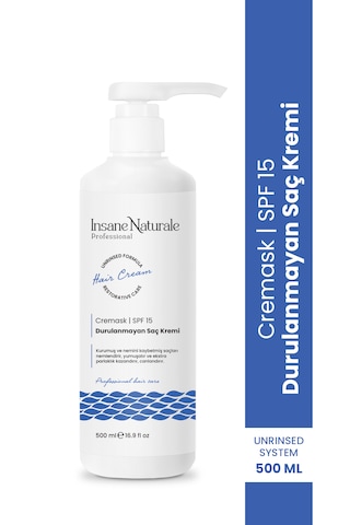Insane Naturale Durulanmayan Saç Bakım Kremi 500 ML