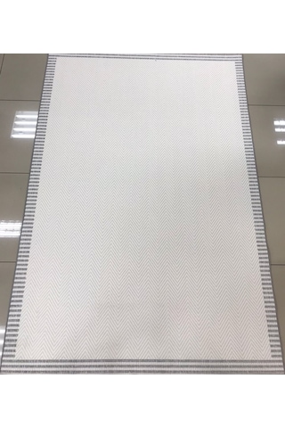 Liparis Sisal Halı Dc402 Serisi Oturma Salon Yatak Odası Halısı Krem - Gri