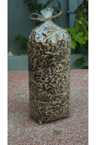 Kokulu Kırpık Kağıt Boho Brown 50 Gr Z Zigzag Hediye Kutusu Süsleme & Paketleme Dolgu Kağıdı