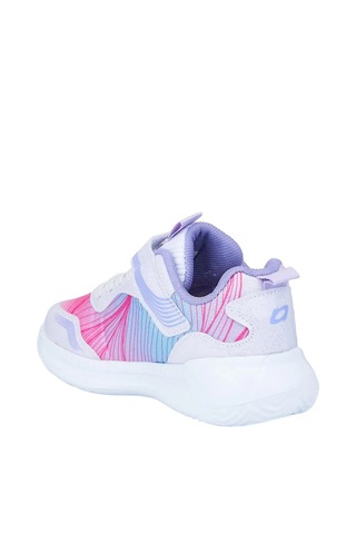 Zacoz Kız Çocuk Renk Detaylı Günlük Spor Sneaker Ayakkabı Beyaz