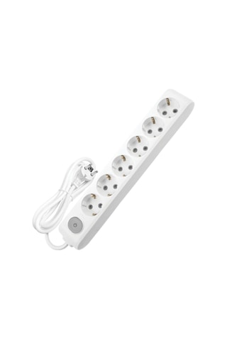 Viko Multi-let 6lı Anahtarlı Topraklı 3mt Kablolu 3 M