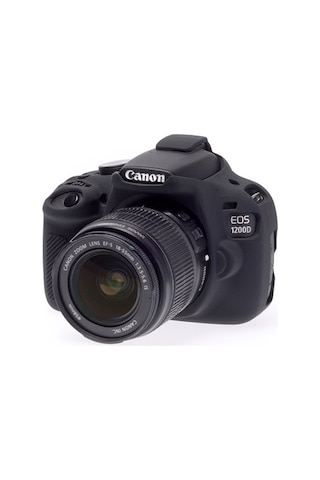 Easycover Canon 1200D Silikon Kılıf Ecc1200Db (Siyah)