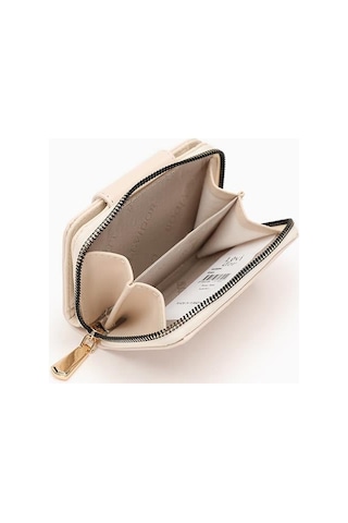 Kartlıklı Cüzdan - Krem Krem