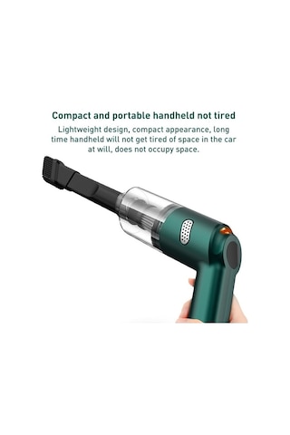 Dancemonkey Kbn-010 10.000pa Güçlü Araç Akülü Süpürge, Beyaz