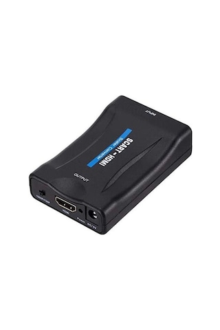 SCART TO HDMI AV ÇEVİRİCİ DÖNÜŞTÜRÜCÜ ADAPTOR SKART TÜPLÜ TV