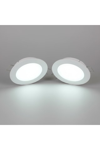Kls923 2 Adet Smd Ledli Spot 6w / 425 Lm / 6500k Beyaz