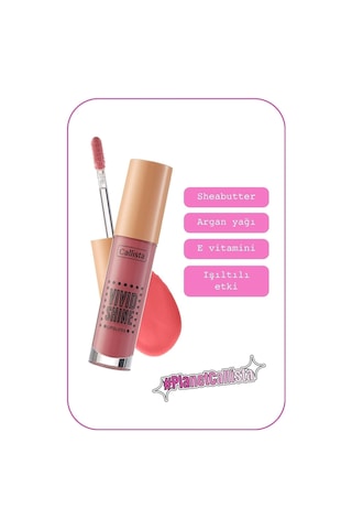 Callista Vivid Shine Lipgloss Nemlendirici Işıltılı Dudak Parlatıcısı - 103 Sugarland Berry - Pembe