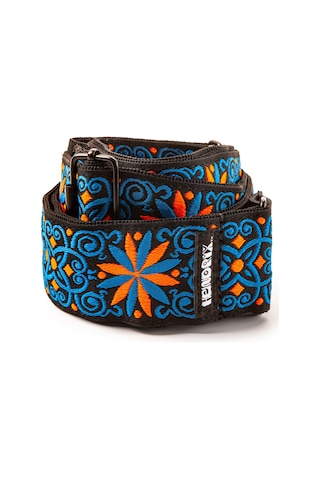 Jim Dunlop Jh25 Jimi Hendrix Blacklight Fillmore Blue Gitar Askısı