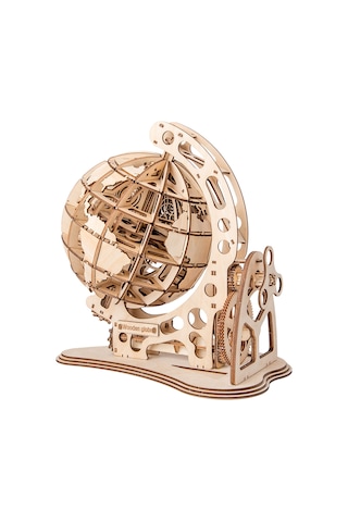 Singree Mekanik Ahşap Küre 3d Puzzle Seti - Kendin Yap Eğitici Oyuncak Dıy