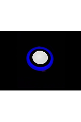 1 Adet Cata Ct 5150 Okyanus Sıva Altı 6w Led Spot Beyaz Işık + Mavi Işık çok renkli