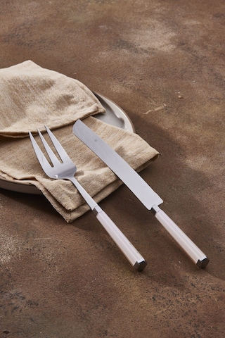 Karaca  Freya 2 Parça Servis Seti Beyaz