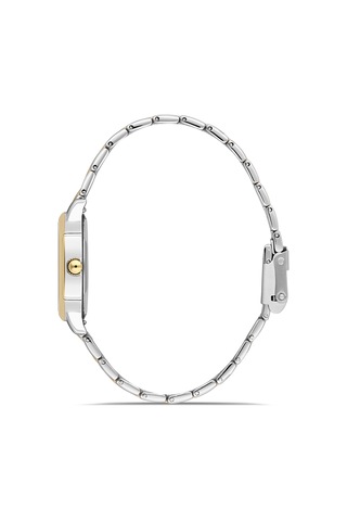 Ferro Fl21766awt-d Quartz Çelik Sarı Gri 28 Mm Kadın Kol Saati