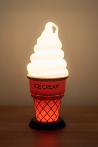 Dondurma Tasarımlı Dekoratif Led Aydınlatma Çok Renkli