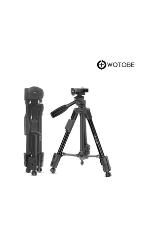 360 Derece Ayarlanabilir Kumandalı 1.25 Metre Profesyonel Kamera Sabitleyici Tripod