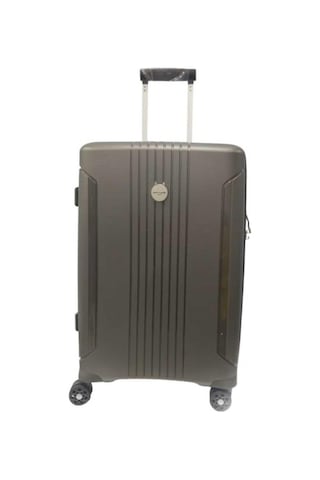 Pierre Cardin Büyük Boy %100 Polipropilen Valiz Antrasit 04pc7060 Antrasit