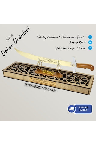 Kişiye Özel Hediye Nostalji Kılıç Klasik Kılıç