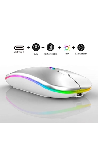 Sprange SRM1 RGB Optik Bluetooth Mouse