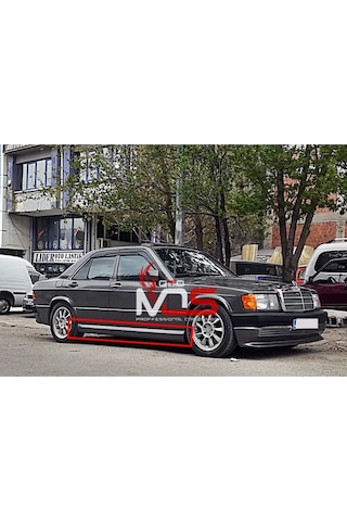 Mercedes 190e Uyumlu Marşpiyel Sağ Sol Takım Fiberglass Boyasız