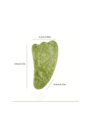 Donguan 1 Adet Güzellik Jade Taşı + Gua Sha Rulosu, Masaj Seti Diğer