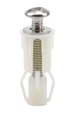 Tuvalet Oturağı Sabitleme Seti - 2 Adet Genleşme Vidası Ve Dübel 0.2 MM