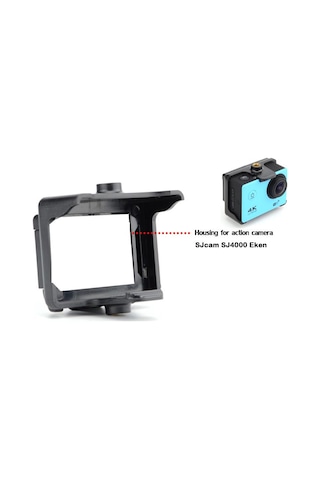 Sjcam Sj4000 Air Eken H9 H9r Aksiyon Kamera Uyumlu Frame Çerçeve