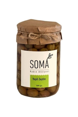 Yeşil Zeytin Boyasız Katkısız 500gr-2650