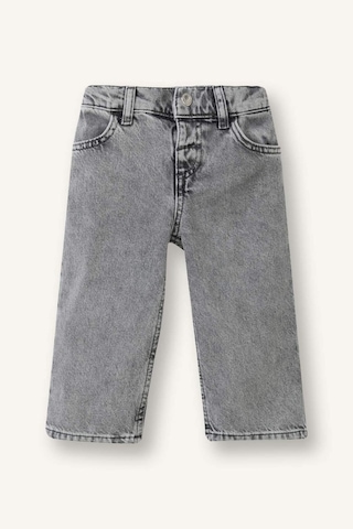 Defacto %100 Pamuk Wıde Leg Pamuklu Pantolon Kız Bebek H2200a526hsnm55 Gri-nm55