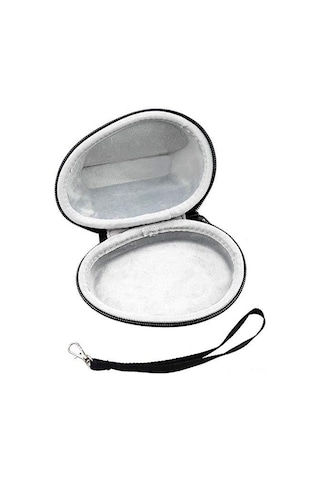 Moveevo Logitech Mx Vertical İçin Ergonomik Kablosuz Mouse Taşıma Çantası - Eva Sert Kılıf, Siyah-gri, Taşımada Koruma Siyah