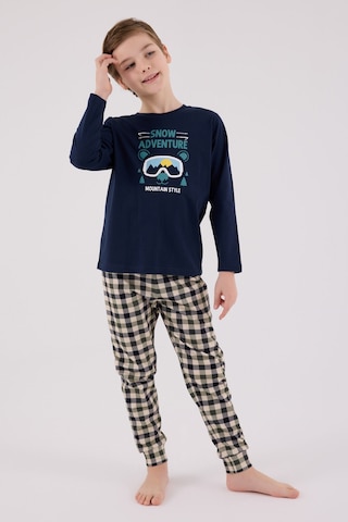 Arnetta Erkek Çocuk Lacivert Pijama Takımı Ar3511-c-v1