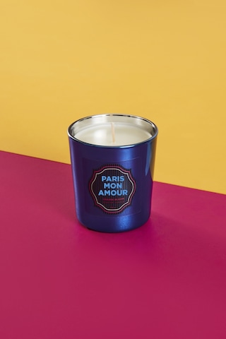 Karaca Home Pop Art Koleksiyonu Paris Mon Amour Orange Bloom Kokulu Mum Mavi