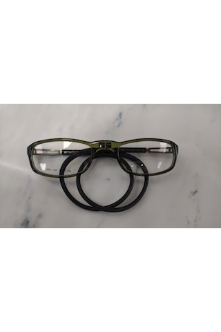 Vinaldi Vi630 Unisex Mıknatıslı Medium Mavi Işık Korumalı Gözlüğü Şeffaf Yeşil