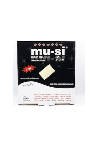 Mu-şi Çizgi Sabunu 100 Adet Buhar İle Uçan