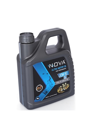 Nova 20W-50 Sl Motor Yağı 4 L