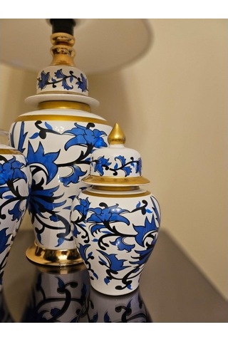Osmanlı Çini Klasik Abajur Set Diğer