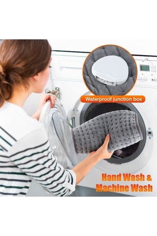 Artfulabode Elektrikli Isıtma Terapi Yastık Battaniye Ev Butu Çok Renkli