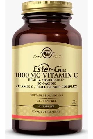 Solgar Ester C Plus 1000 Mg 60 Tablet - Dmm00765
