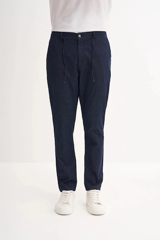 Cazador Jogger Denim Pantolon Beli Bağcıklı Düz Paça 812 Mavi