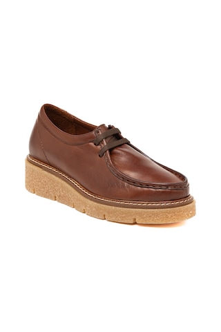 Cuoio Sneaker Günlük Kadın 25k12026 Vergelio Skin Cuoio