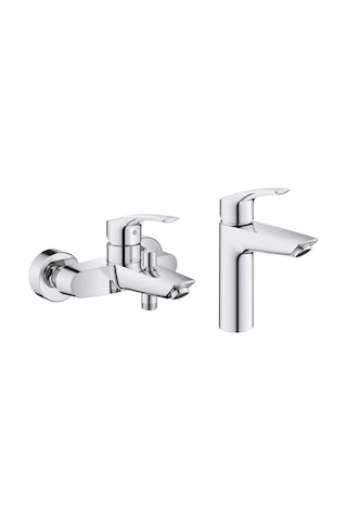 Grohe Eurosmart Banyo Ve Lavabo Bataryası Set 33300003 - 23324003 Krom