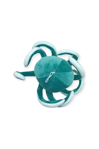Peluş Sevimli Ahtapot 30 Cm - Yeşil