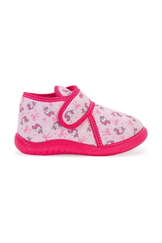 Civil Girls Unicorn Baskılı 21-26 Numara Panduf - Açık Camel