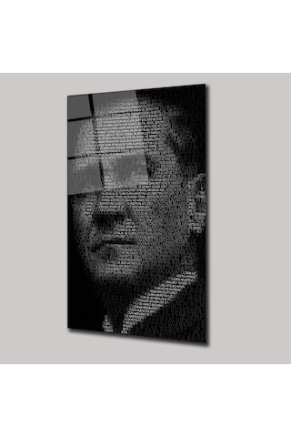 Atatürk - Cam Tablo - Deg0289