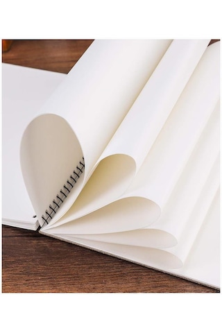 Telli Resim Defteri 15 Yaprak 25x35 Cm 1 Adet Artlantis Spiralli Orta Boy Telli Resim Defteri Karton Kapak 110 Gr Okul