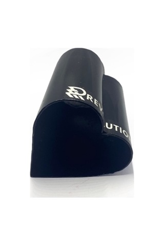 Revolutionex Siyah Kalpli Egzoz Ucu Black Kalp Egzoz Başlığı Kalp