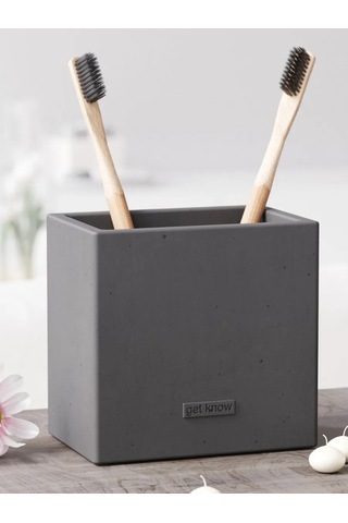 Getknow Home Banyo İçin Diş Fırçası Bardağı 269935866 Siyah